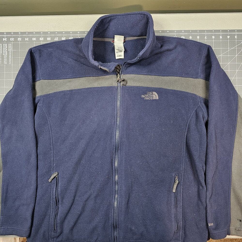 The North Face Jacket Mens XL Fleece Blue Gorpcore Outdoors Hiking Preppy Y2K